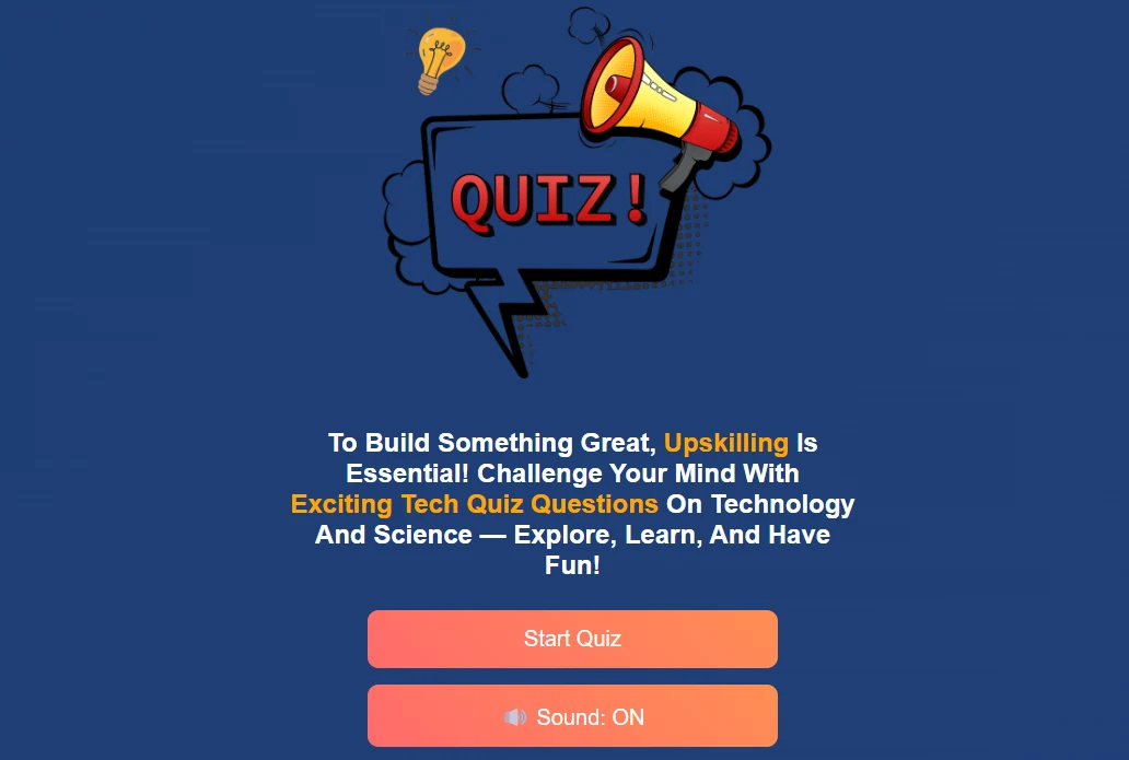 InnovationForU Tech Quiz Questions solving