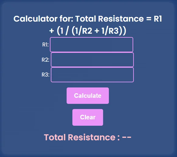 InnovationForU Combination-Circuit-Calculator
