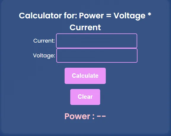 InnovationForU Electrical-Electronics-Circuit-Calculator
