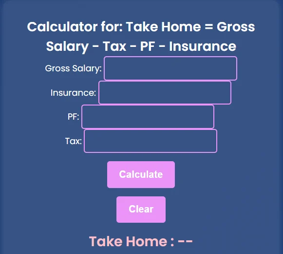 InnovationForU Software-Salary-Calculator