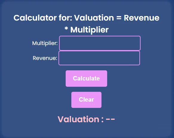 InnovationForU Startup-Valuation-Estimator
